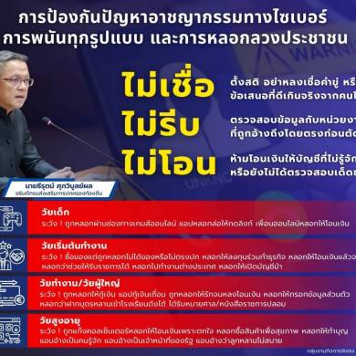 ประชาสัมพันธ์ บทความและวีดิทัศน์เพื่อสร้างการรับรู้และสร้างภูมิคุ้มกันทางความคิดและความรู้เท่าทันให้แก่ประชาชน ประกอบด้วย บทความและวีดิทัศน์ 4 เรื่องดังนี้