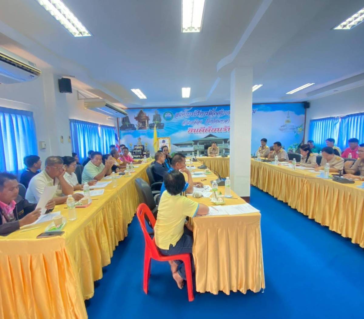 กองการศึกษาฯ โดยร้อยเอกวิสิทธิ์ ขันโพธิ์ นายกอบต.ดอนหว่านและคณะผู้บริหารฯ กำนัน/ผู้ใหญ่บ้าน/ส.อบต. ตำบลดอนหว่าน ได้ประชุมเตรียมงานกีฬาประจำปี 2569