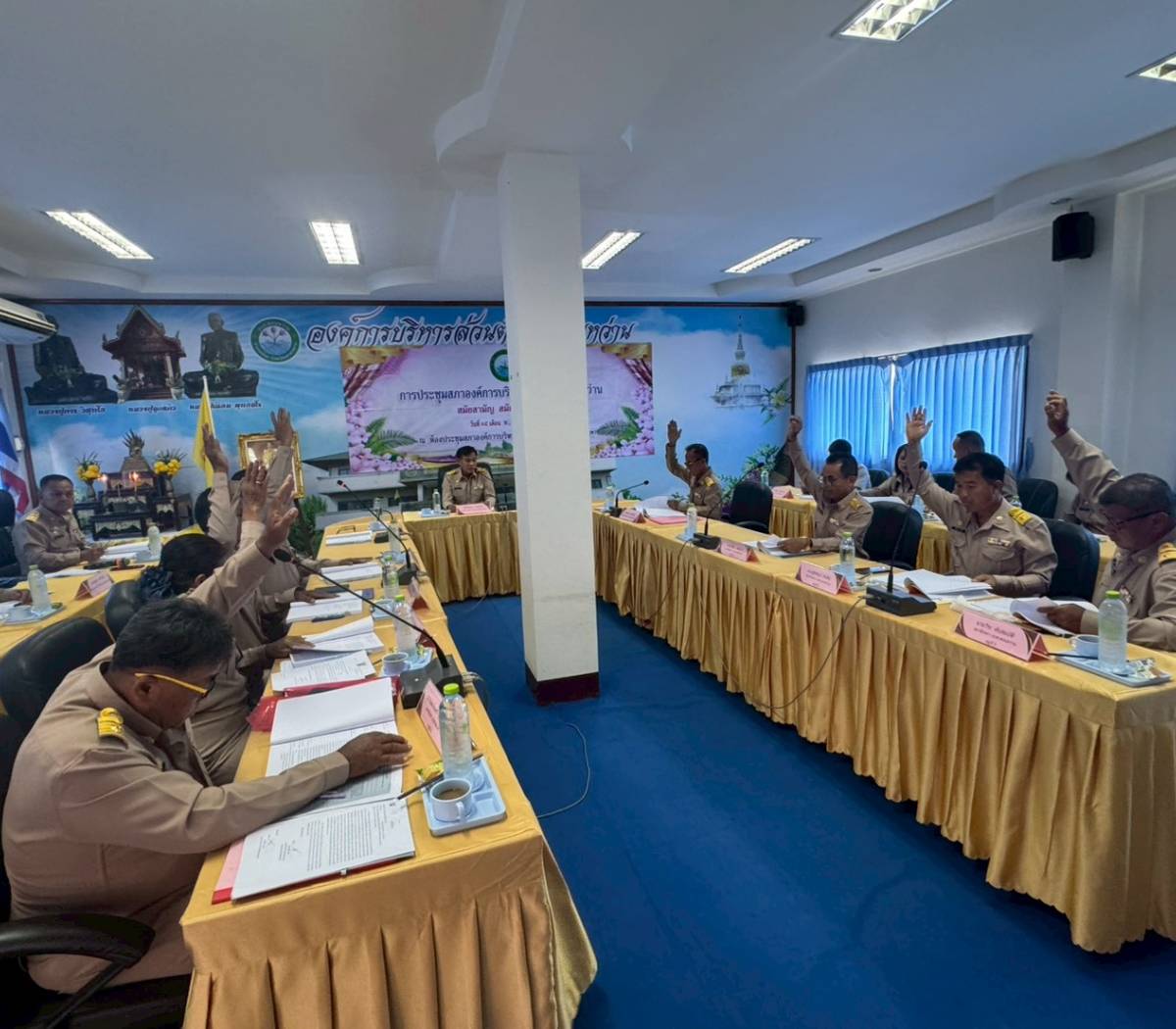 การประชุมสภาองค์การบริหารส่วนตำบลดอนหว่าน สมัยสามัญ สมัยที่ 2/2569